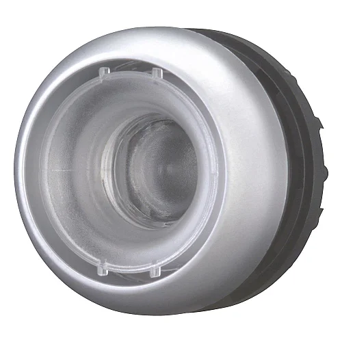 216602 - Pushbutton, RMQ-Titan, momentary, Without button plate, Bezel: titanium - 1