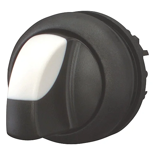 216869 - Changeover switch, RMQ-Titan, With thumb-grip, maintained, 2 positions, Bezel: black - 1