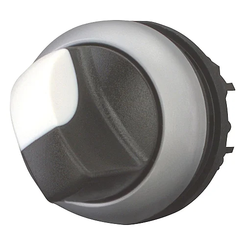 216874 - Changeover switch, RMQ-Titan, With thumb-grip, maintained, 2 positions (V position), Bezel: titanium - 1