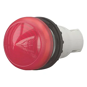 216925 - Illuminated pushbutton actuator, RMQ-Titan, Flush, momentary, red, Blank, Bezel: titanium - Eaton
