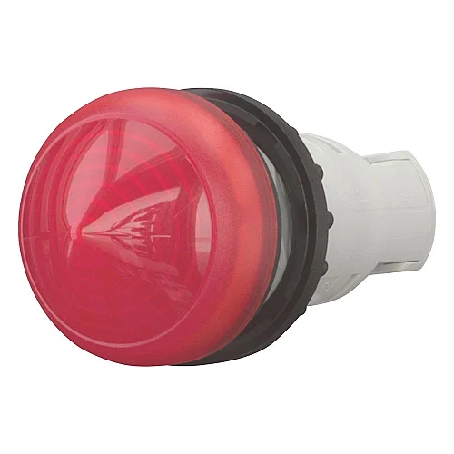 216925 - Illuminated pushbutton actuator, RMQ-Titan, Flush, momentary, red, Blank, Bezel: titanium - 1