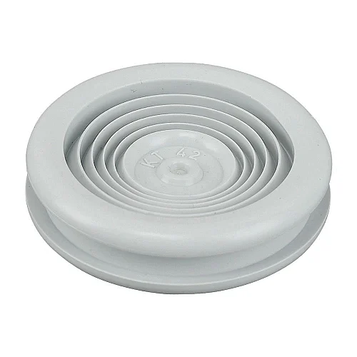 220921 - Pushbutton, RMQ-Titan, Guard-ring, momentary, Without button plate, Bezel: titanium - 1
