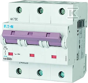 248035 - 3-pole miniature circuit breaker PLHT-C32/3 - Eaton