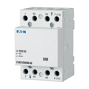 248856 - Installation contactor, 230VAC/50Hz, 4N/O, 63A, 3HP - Eaton
