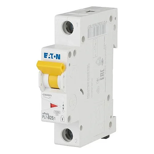 262678 - Pl7-b25/1 - Miniature Circuit Breaker (mcb), 25 A, 1p, Characteristic: B - 1