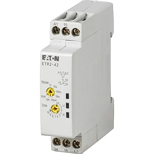262688 - Timing relay, 0.05s-100h, 24-240VAC 50/60Hz, 24-48VDC, 1W, flashing - 1