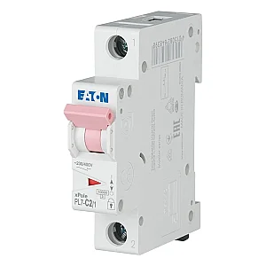 262699 - Pl7-c2/1 - Miniature Circuit Breaker (mcb), 2 A, 1p, Characteristic: C - Eaton