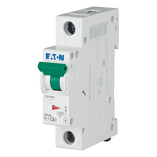 262701 - Pl7-c6/1 - Miniature Circuit Breaker (mcb), 6 A, 1p, Characteristic: C - 1