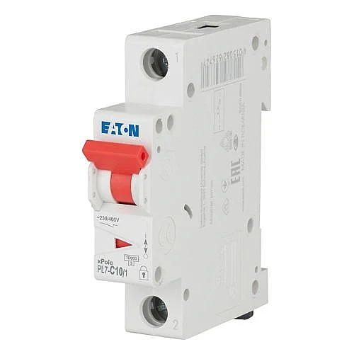 262702 - Pl7-c10/1 - Miniature Circuit Breaker (mcb), 10 A, 1p, Characteristic: C - 1