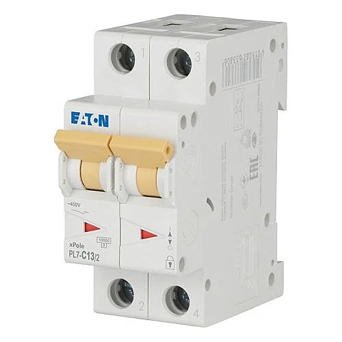 263358 - Pl7-c13/2 - Miniature Circuit Breaker (mcb), 13 A, 2p, Characteristic: C - 1
