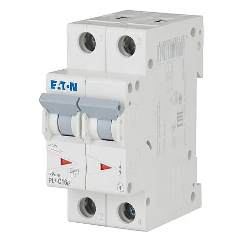 263359 - Pl7-c16/2 - Miniature Circuit Breaker (mcb), 16 A, 2p, Characteristic: C - 1