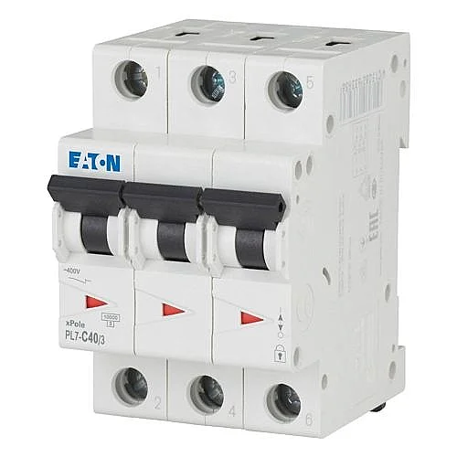 263413 - Pl7-c40/3 - Miniature Circuit Breaker (mcb), 40 A, 3p, Characteristic: C - 1