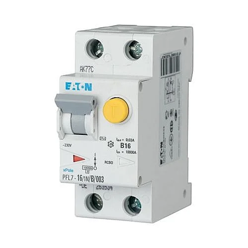 263534 - Pfl7-16/1n/b/003-de - Rcd/mcb Combination, 16 A, 30 Ma, Mcb Trip Characteristic: B, 1p+n, Rcd Trip Characteristic: Ac - 1