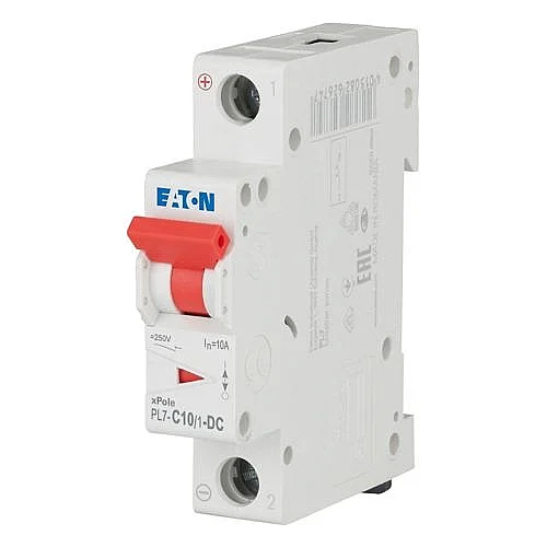 264887 - Pl7-c10/1-dc - Miniature Circuit Breaker (mcb), 10 A, 1p, Characteristic: C, Dc - 1