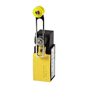 266119 - Position switch, Adjustable roller lever, Complete unit, 1 N/O, 1 NC, Snap-action contact - Yes, Cage Clamp, Yellow, Insulated material, -25 - +70 °C - Eaton