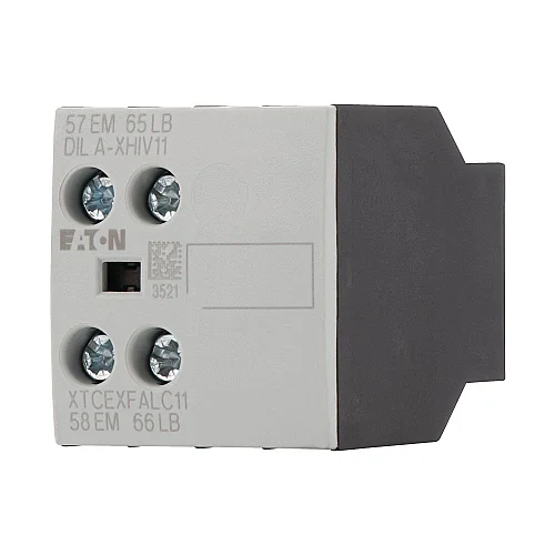 276423 - Auxiliary contact module, Front mounting auxiliary contact, 2 pole, 380 V 400 V 415 V: 4 A, 1 N/OE, 1 NCL, Front fixing, Screw terminals - 1