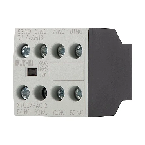 276425 - Auxiliary contact module, Front mounting auxiliary contact, 4 pole, 380 V 400 V 415 V: 4 A, 1 N/O, 3 NC, Front fixing, Screw terminals - 1
