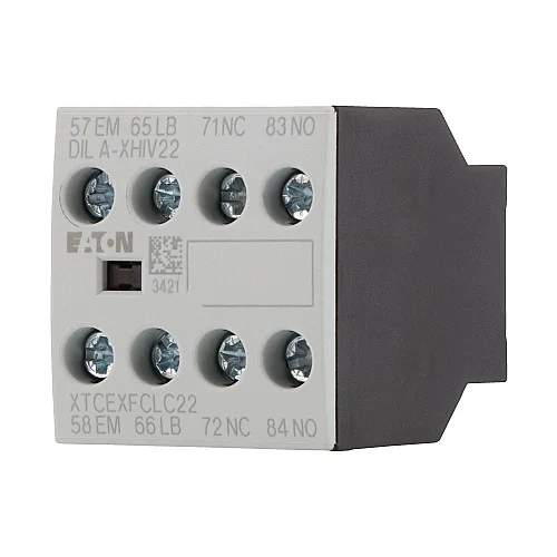276429 - Auxiliary contact module, Front mounting auxiliary contact, 4 pole, 380 V 400 V 415 V: 4 A, 1 N/O, 1 N/OE, 1 NC, 1 NCL, Front fixing, Screw terminals - 1
