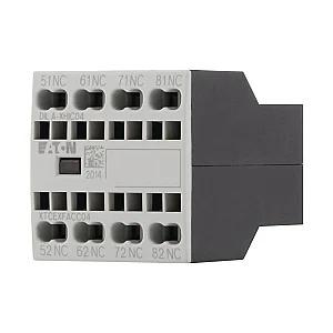 276530 - Dila-xhic04 - Auxiliary Contact Module, 4 Pole, Ith= 16 A, 4 Nc, Front Fixing, Spring-loaded Terminals, Dila, Dilm7 - Dilm38 - Eaton