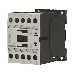 276550 - Contactor, 3 pole, 380 V 400 V 3 kW, 1 N/O, 230 V 50 Hz, 240 V 60 Hz, AC operation, Screw terminals - Eaton