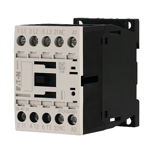 276600 - Contactor, 3 pole, 380 V 400 V 3 kW, 1 NC, 24 V DC, DC operation, Screw terminals - 1