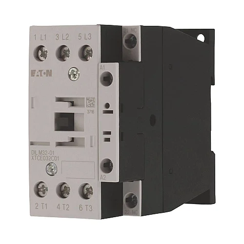 277306 - Contactor, 3 pole, 380 V 400 V 15 kW, 1 NC, RDC 24: 24 - 27 V DC, DC operation, Screw terminals - 1