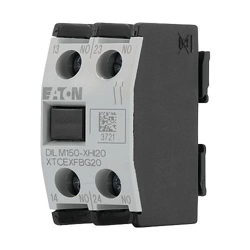277945 - Auxiliary contact module, Type: Front mounting auxiliary contact, 2 pole, Ith= 16 A, 2 N/O, Front fixing, Screw terminals - 1