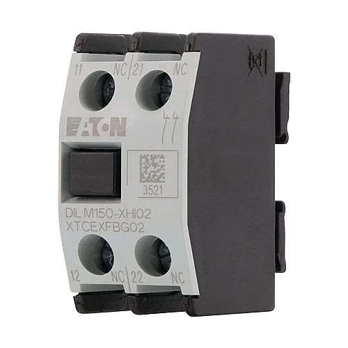 277946 - Auxiliary contact module, Type: Front mounting auxiliary contact, 2 pole, Ith= 16 A, 1 N/O, 1 NC, Front fixing, Screw terminals - 1
