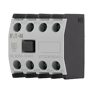 277948 - Auxiliary contact module, Type: Front mounting auxiliary contact, 4 pole, Ith= 16 A, 4 N/O, Front fixing, Screw terminals - Eaton