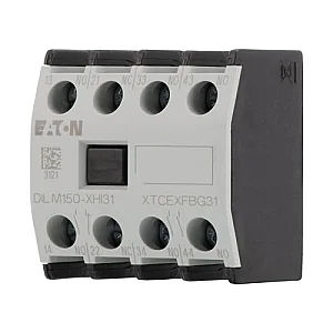 277949 - Auxiliary contact module, Type: Front mounting auxiliary contact, 4 pole, Ith= 16 A, 3 N/O, 1 NC, Front fixing, Screw terminals - Eaton