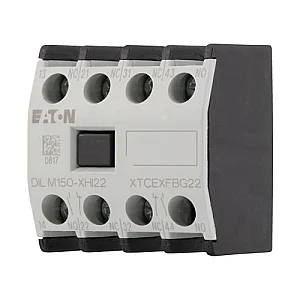 277950 - Auxiliary contact module, Type: Front mounting auxiliary contact, 4 pole, Ith= 16 A, 2 N/O, 2 NC, Front fixing, Screw terminals - Eaton