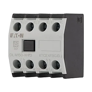 277951 - Auxiliary contact module, Type: Front mounting auxiliary contact, 4 pole, Ith= 16 A, 1 N/O, 3 NC, Front fixing, Screw terminals - Eaton