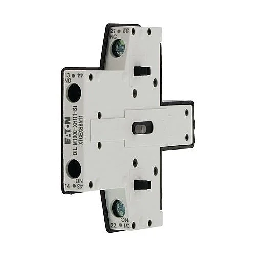 278425 - Auxiliary contact module, Type: Side-mounting auxiliary contacts, 2 pole, Ith= 10 A, 1 N/O, 1 NC, Side mounted, Screw terminals - 1