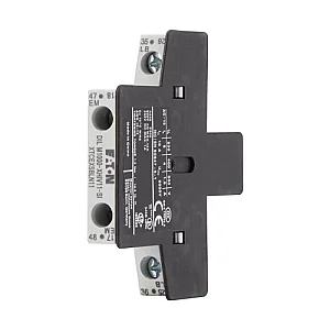 278426 - Auxiliary contact module, Type: Side-mounting auxiliary contacts, 2 pole, Ith= 10 A, 1 N/OE, 1 NCL, Side mounted, Screw terminals - Eaton