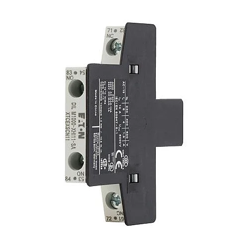 278427 - Auxiliary contact module, Type: Side-mounting auxiliary contacts, 2 pole, Ith= 10 A, 1 N/O, 1 NC, Side mounted, Screw terminals - 1