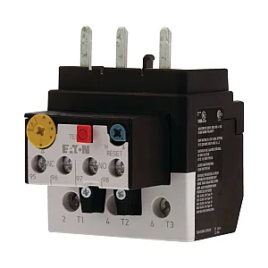 278455 - Overload relay, ZB65, Ir= 6 - 10 A, 1 N/O, 1 N/C, Direct mounting, IP00 - Eaton