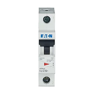 278561 - Miniature circuit breaker (MCB), 16 A, 1p, characteristic: C - Eaton