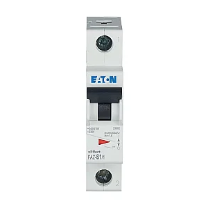 278606 - Miniature circuit breaker (MCB), 1 A, 1p, characteristic: S - Eaton