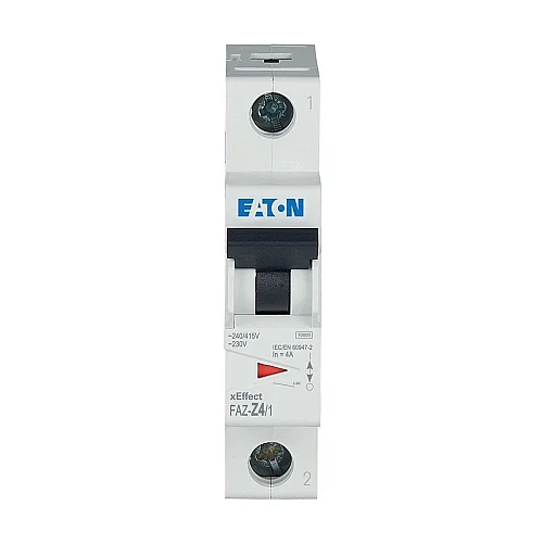 278622 - Miniature circuit breaker (MCB), 4 A, 1p, characteristic: Z - 1