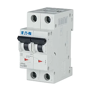 278771 - Miniature circuit breaker (MCB), 2 A, 2p, characteristic: D - Eaton