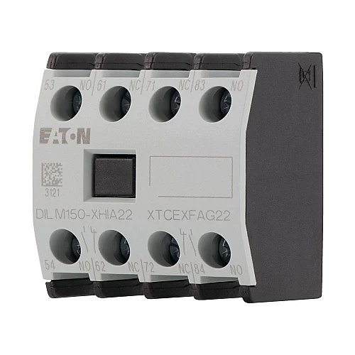 283464 - Auxiliary contact module, Type: Front mounting auxiliary contact, 4 pole, Ith= 16 A, 2 N/O, 2 NC, Front fixing, Screw terminals - 1