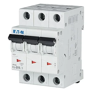 286589 - Pl6-b16/3 - Miniature Circuit Breaker (mcb), 16 A, 3p, Characteristic: B - Eaton