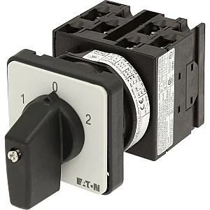 29353 - T0-3-8212/e - Changeoverswitches, T0, 20 A, Flush Mounting, 3 Contact Unit(s), Contacts: 6, 60 E, Maintained, With 0 (off) Position, 1-0-2, Design Number 8212 - Eaton