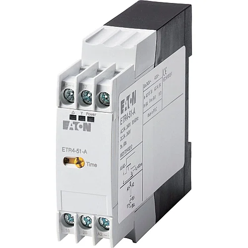 31884 - Etr4-51-a - Timing Relay, Star-delta, 50 Ms, 1w, 3-60s, 24-240vac/dc - 1