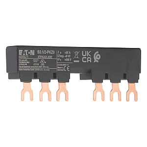 44945 - B3.1/2-pkz0 - Three-phase Busbar Link, Circuit-breaker: 2, 99 Mm, For Pkzm0-... Or Pke12, Pke32 Without Side Mounted Auxiliary Contacts Or Voltage Releases - Eaton