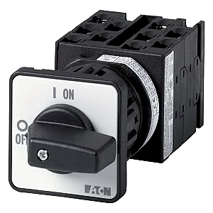 50717 - T0-5-8281/ez - Step Switches, T0, 20 A, Centre Mounting, 5 Contact Unit(s), Contacts: 9, 45 E, Maintained, With 0 (off) Position, 0-3, Design Number 8281 - Eaton