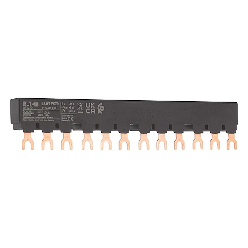 63960 - B3.0/4-pkz0 - Three-phase Busbar Link, Circuit-breaker: 4, 180 Mm, For Pkzm0-... Or Pke12, Pke32 Without Side Mounted Auxiliary Contacts Or Voltage Releases - 1