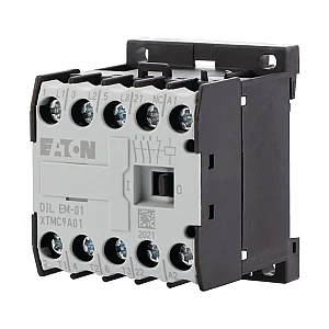 79642 - Dilem-01-g(12vdc) - Contactor, 12 V Dc, 3 Pole, 380 V 400 V, 4 Kw, Contacts N/c = Normally Closed= 1 Nc, Screw Terminals, Dc Operation - Eaton