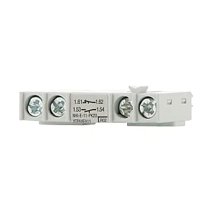 82882 - Nhi-e-11-pkz0 - Standard Auxiliary Contact, Nhi-e, 1 N/o, 1 Nc, Can Be Fitted To The Front, Screw Terminals - Eaton