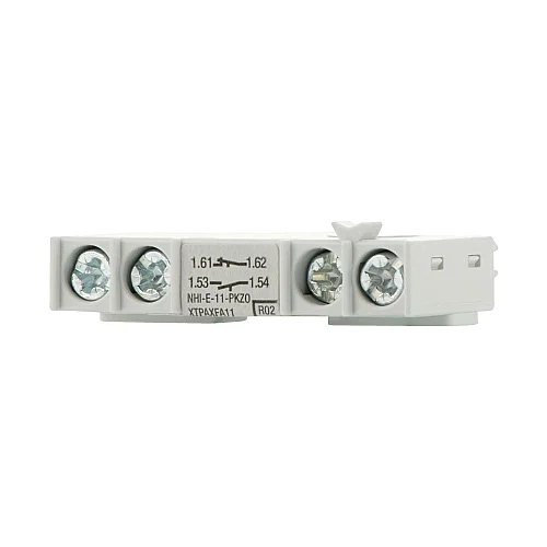 82882 - Nhi-e-11-pkz0 - Standard Auxiliary Contact, Nhi-e, 1 N/o, 1 Nc, Can Be Fitted To The Front, Screw Terminals - 1